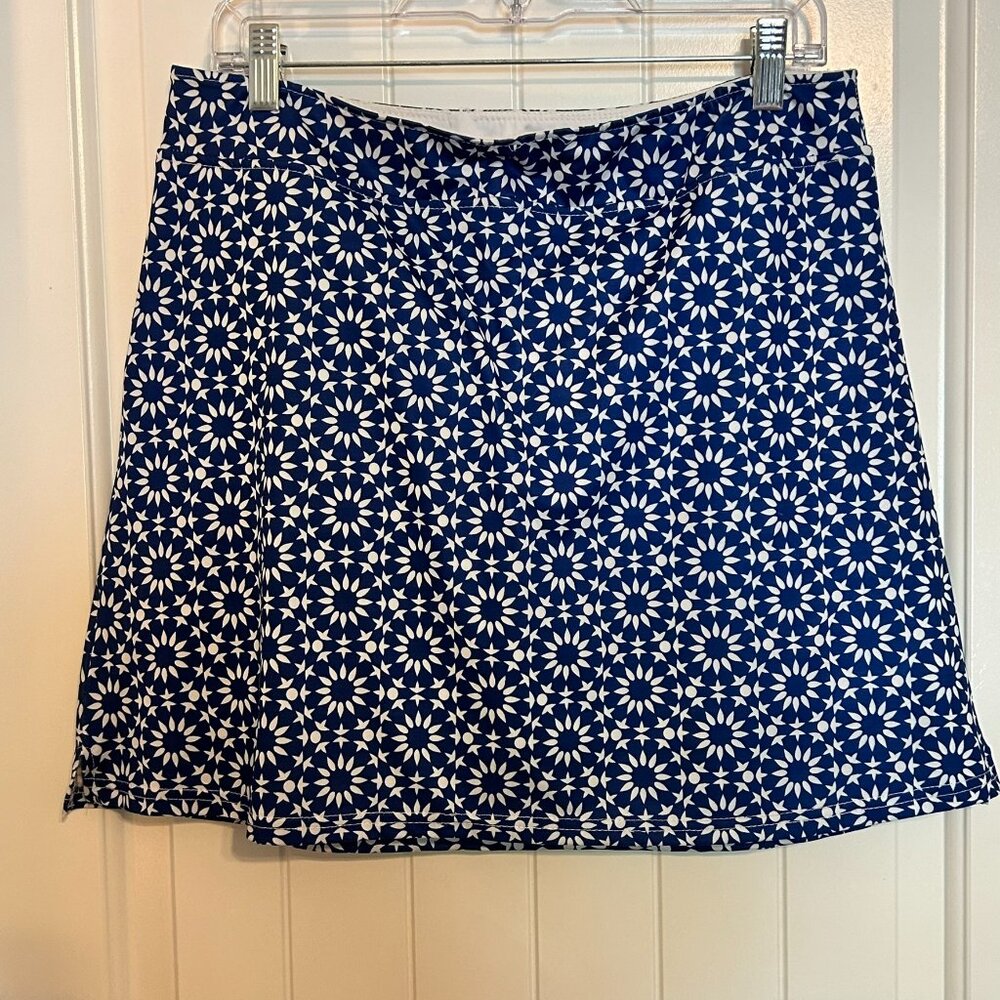 The Ekouaer Women's Active Performance Skort in blue